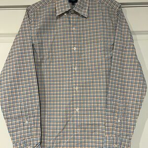 J. Crew Men's Multicolor Plaid Button Down Shirt